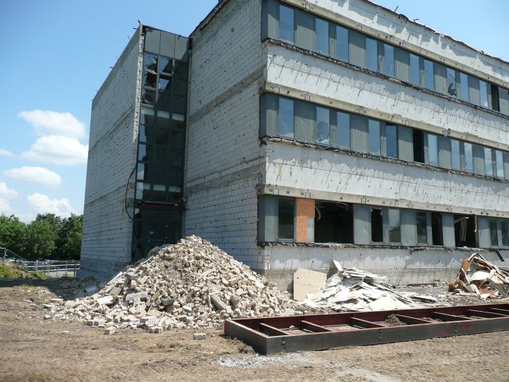 Rückbau Laborgebäude